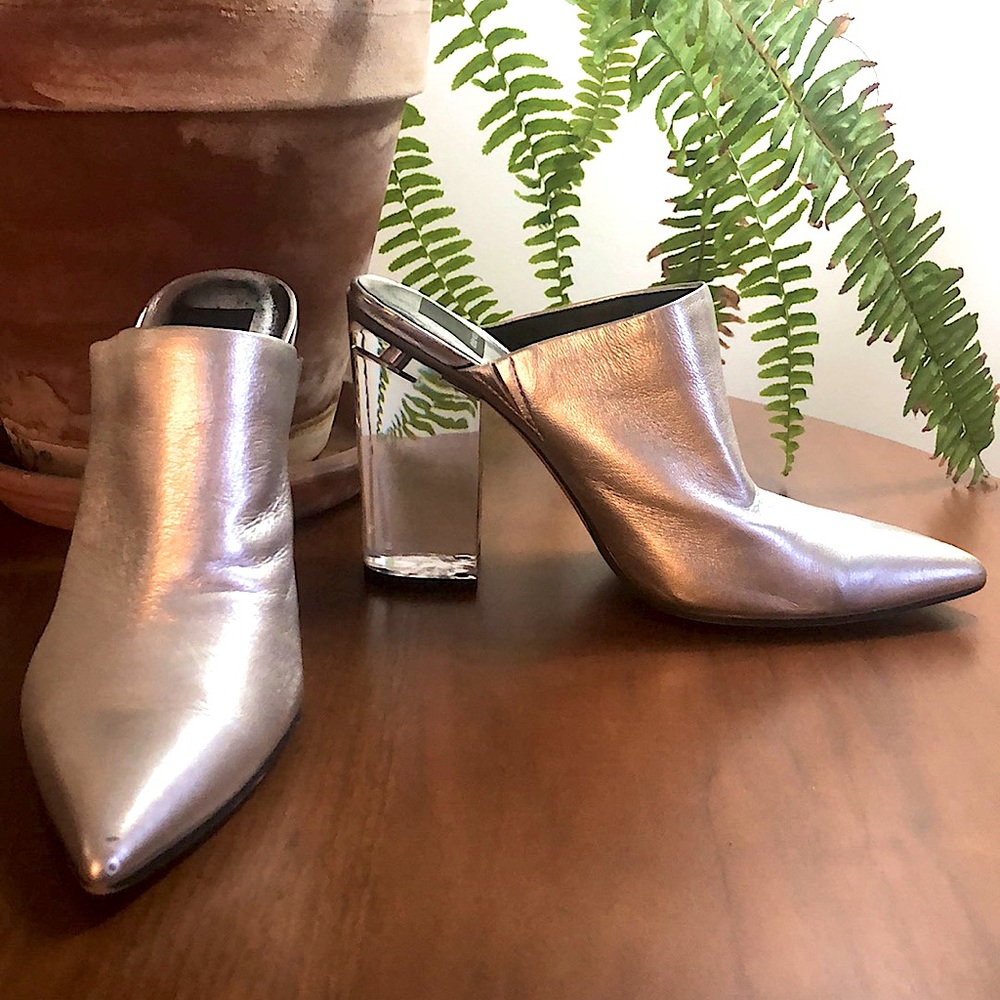 Dolce Vita Silver Heels